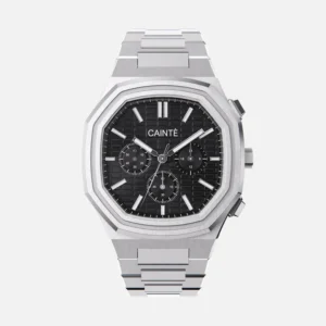 Cainte Claude Chronograph Watch Black Quartz