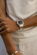 Cainte Claude Chronograph Watch Black Quartz
