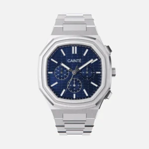 Cainte Claude Chronograph Watch Blue Quartz