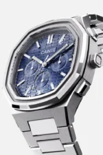 Cainte Claude Chronograph Watch Blue Quartz