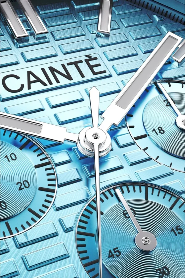 Cainte Claude Chronograph Watch Turquoise Quartz