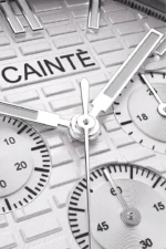 Cainte Claude Chronograph Watch White Quartz
