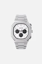 Cainte Claude Chronograph Watch White&Black Quartz