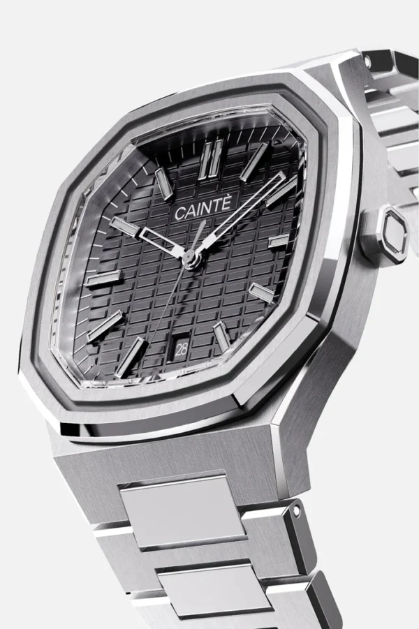 Cainte Claude Watch Black Quartz