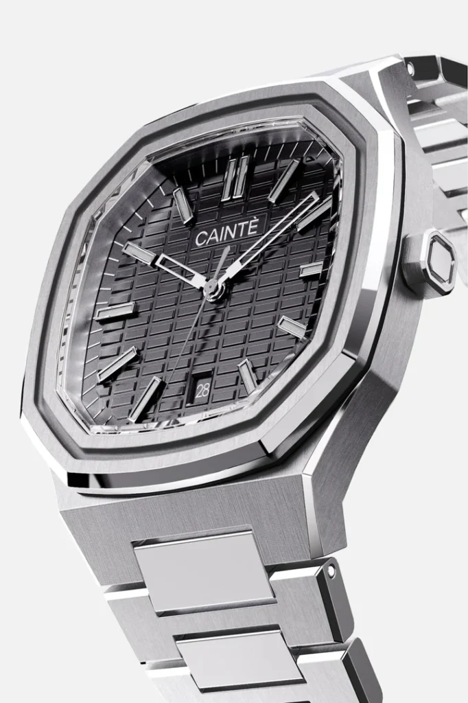 Cainte Claude Watch Black Quartz