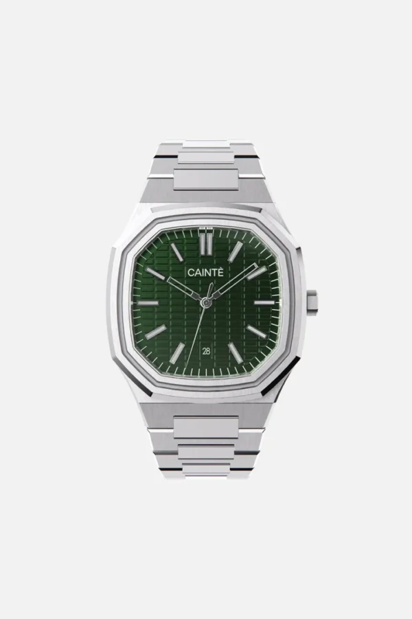 Cainte Cluade Watch Olive Green Quartz