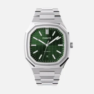 Cainte Claude Watch Olive Green Automatic