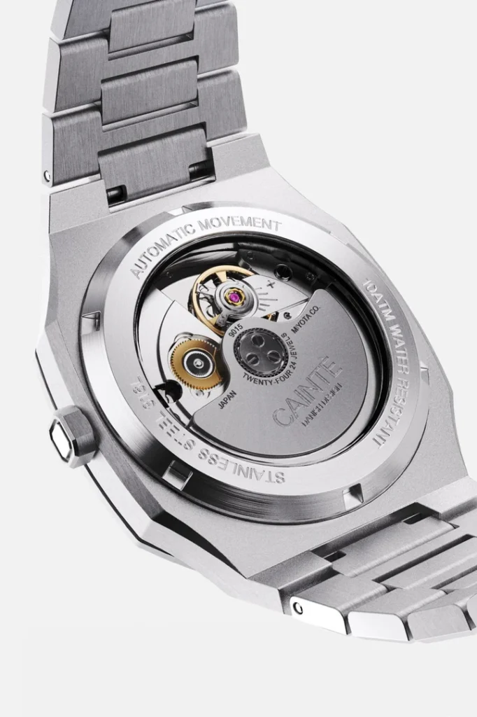 Cainte Claude Watch Olive Green Automatic