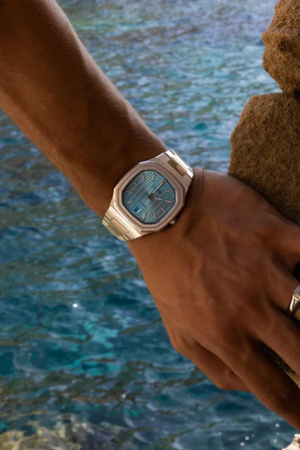 Cainte Claude Watch Turquoise Automatic