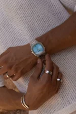 Cainte Claude Watch Turquoise Automatic