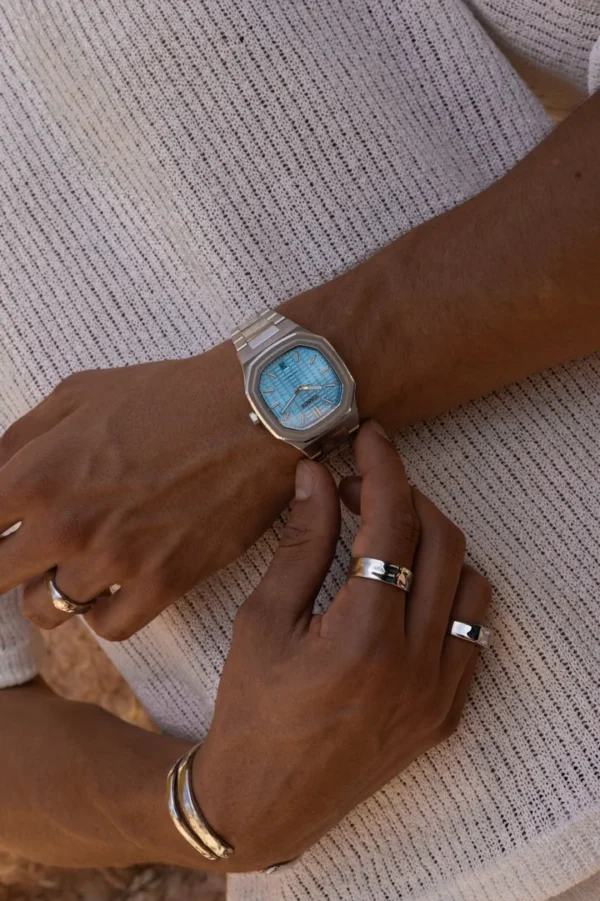 Cainte Claude Watch Turquoise Automatic