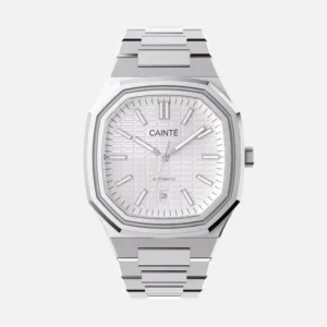 Cainte Claude Watch White Automatic