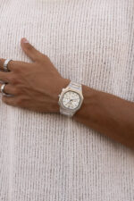 Cainte Claude chronograph Watch White Automatic Arm