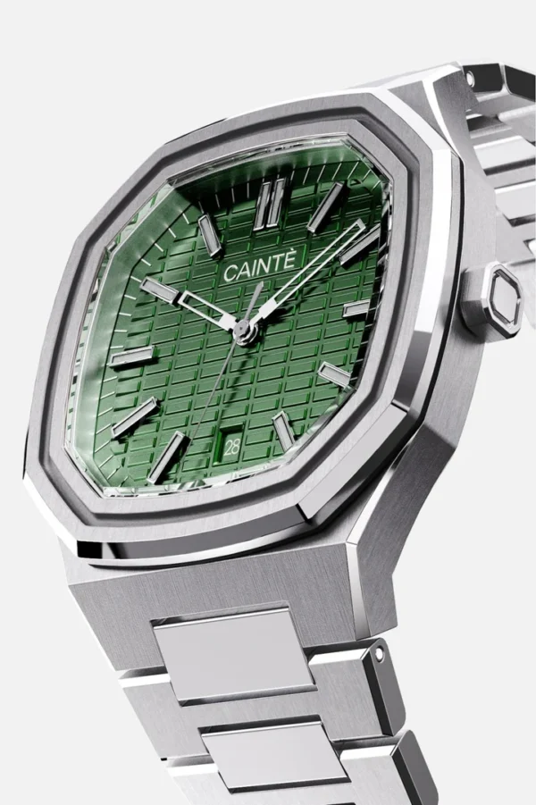 Cainte Cluade Watch Olive Green Quartz