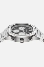 Cainte claude Chronograph Watch Black&White Quartz Side