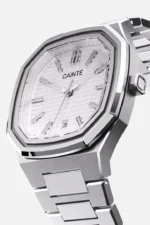 Cainte Claude Watch White Quartz Front