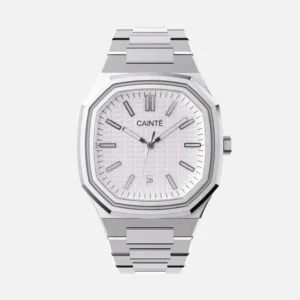 Cainte Claude Watch White Quartz