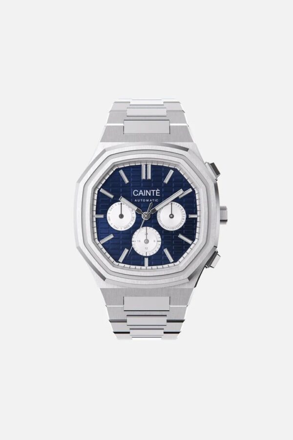 Cainte Claude Chronograph Blue/White Automatic