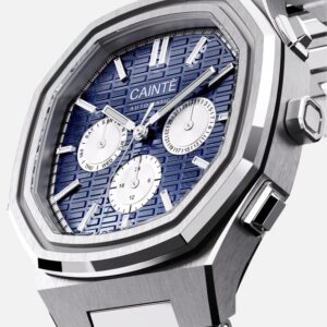 Cainte Claude Chronograph Blue/White Automatic
