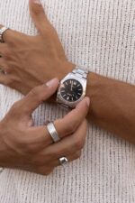 Cainte Laurent Watch Black Quartz