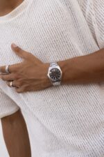 Cainte Laurent Watch Black Quartz