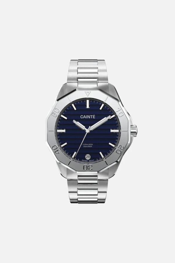 Cainte Coralseek Watch Blue Swiss Movement Quartz