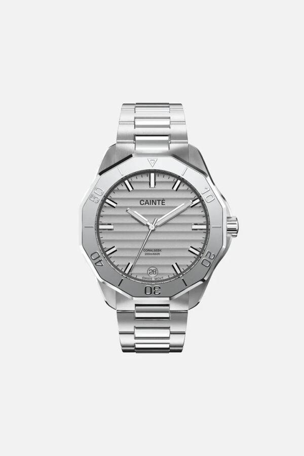 Cainte Coralseek Watch White Swiss movement Quartz