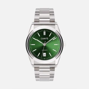 Cainte Laurent Watch Olive Green Automatic