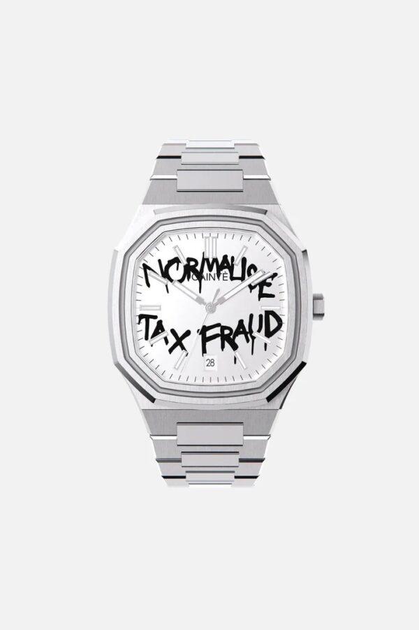 Cainte Cluade TXT Watch Tax Fruad Quartz