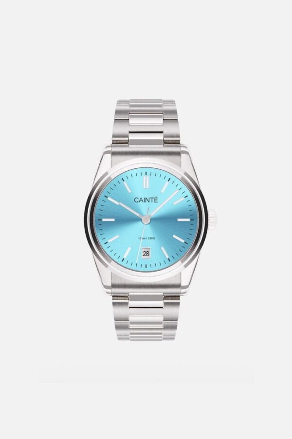 Cainte Laurent Watch Turquoise Quartz