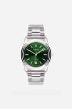 Cainte Laurent Watch Olive Green Quartz