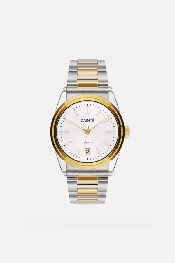 Cainte Laurent Two Tone White Automatic