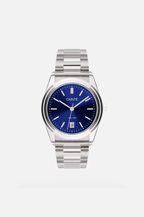 Cainte Laurent Watch Classic Blue Quartz