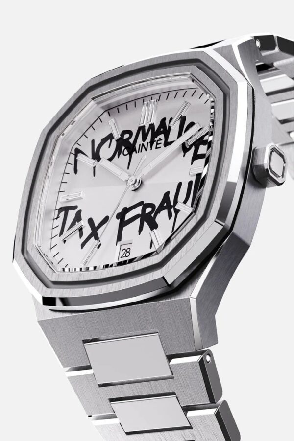 Cainte Cluade TXT Watch Tax Fruad Quartz