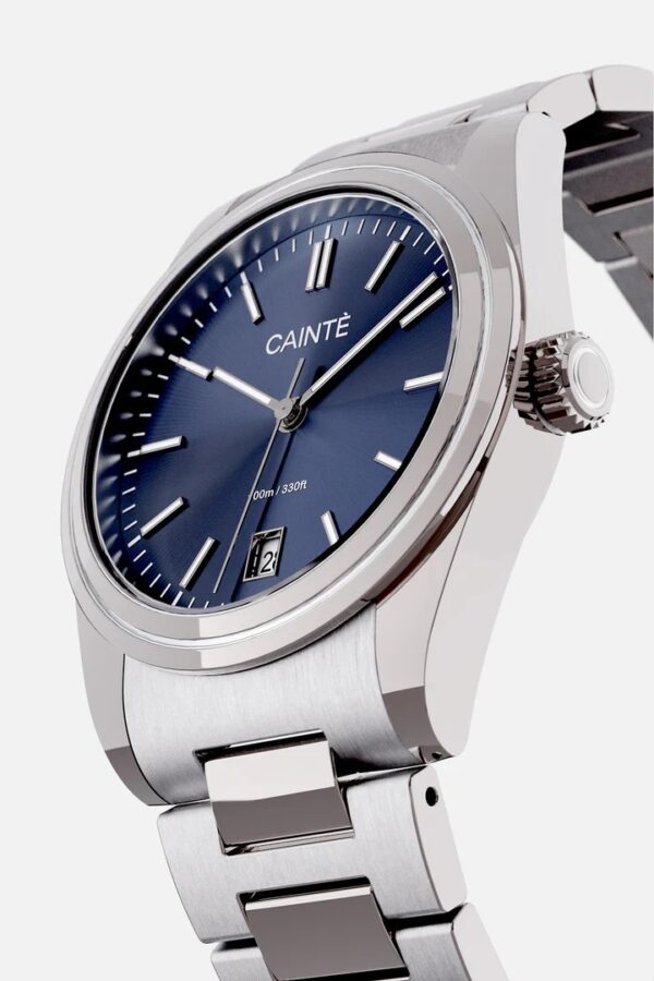 Cainte Laurent Watch Classic Blue Quartz