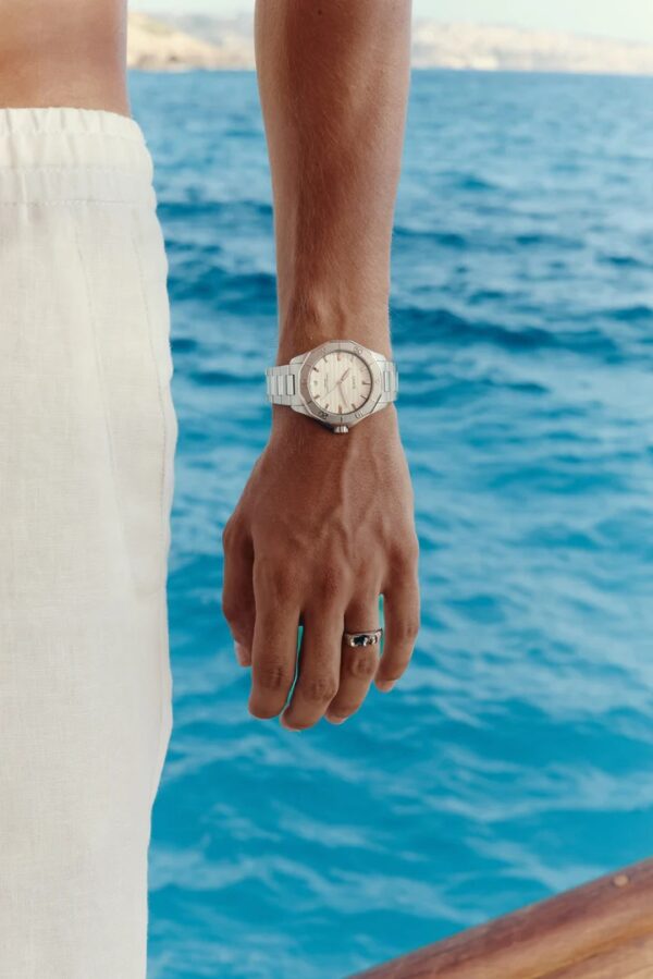 Cainte Carolseek Watch White Swiss Movement Automatic