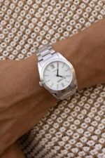 Cainte Laurent Watch White Automatic