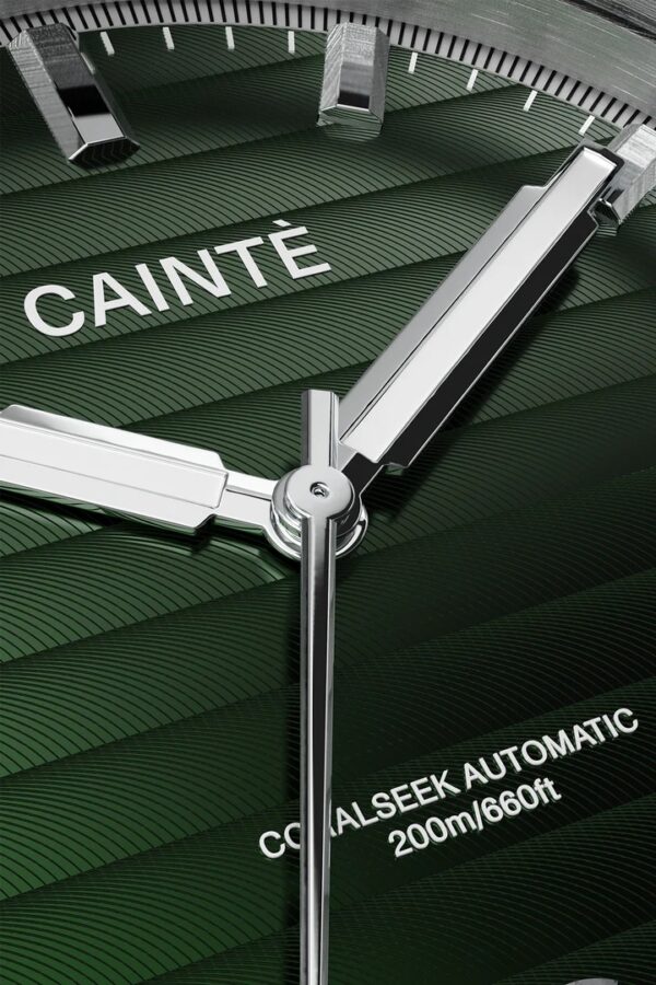 Cainte Coralseek Watch Green Swiss Movement Automatic