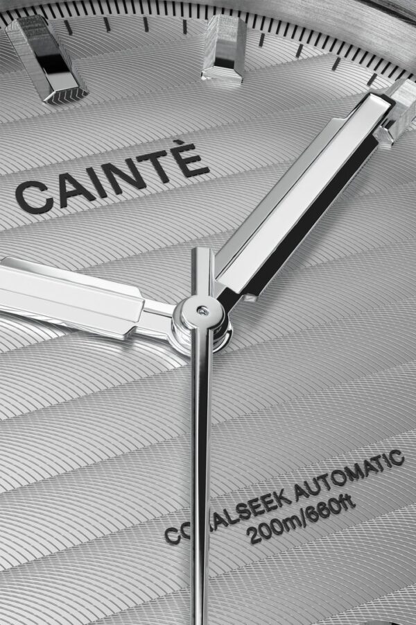Cainte Carolseek Watch White Swiss Movement Automatic