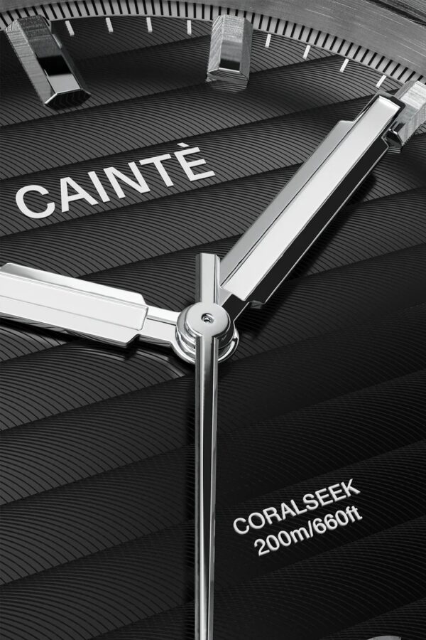 Cainte Carolseek Watch Black Swiss Movement Quartz