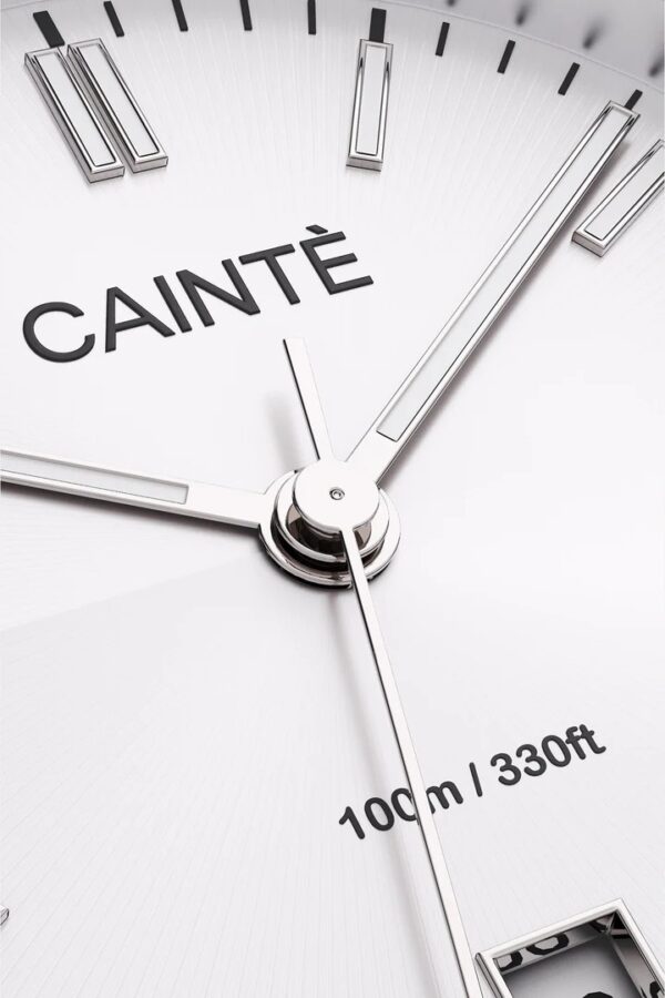 Cainte Laurent Watch White Quartz