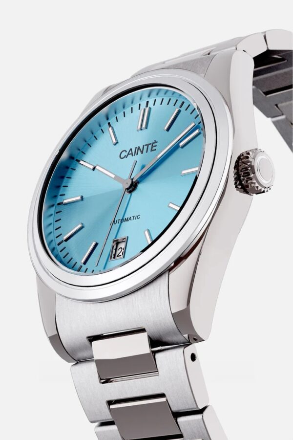 Cainte Laurent Watch Turquoise Automatic