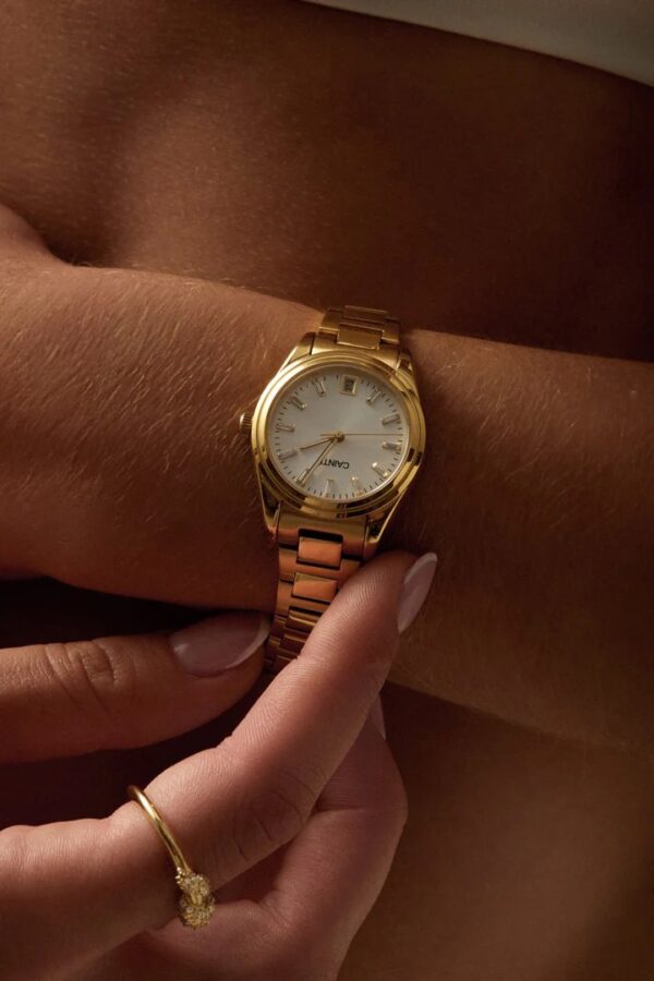 Cainte Laurent Watch Women Sapphire Crystal Steel