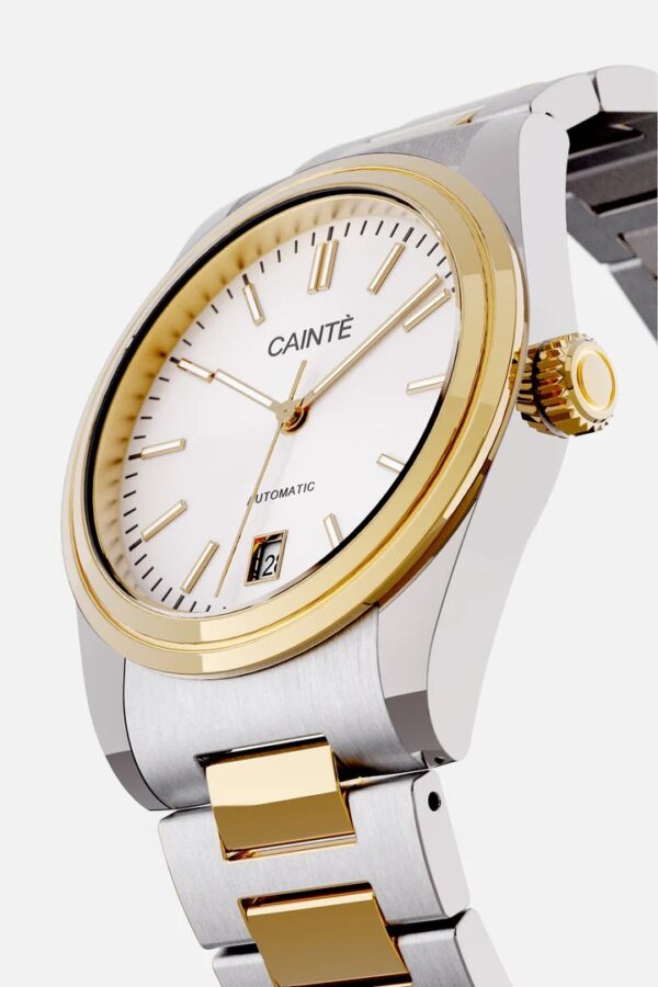 Cainte Laurent Two Tone White Automatic