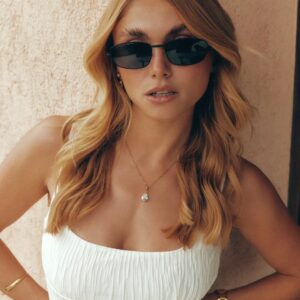 Cainte Sunglasses Black Unisex 002
