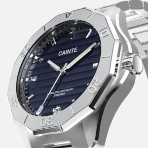 Cainte Coralseek Watch Blue Swiss Movement Automatic