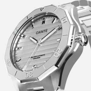 Cainte Carolseek Watch White Swiss Movement Automatic