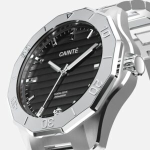 Cainte Carolseek Watch Black Swiss Movement Quartz