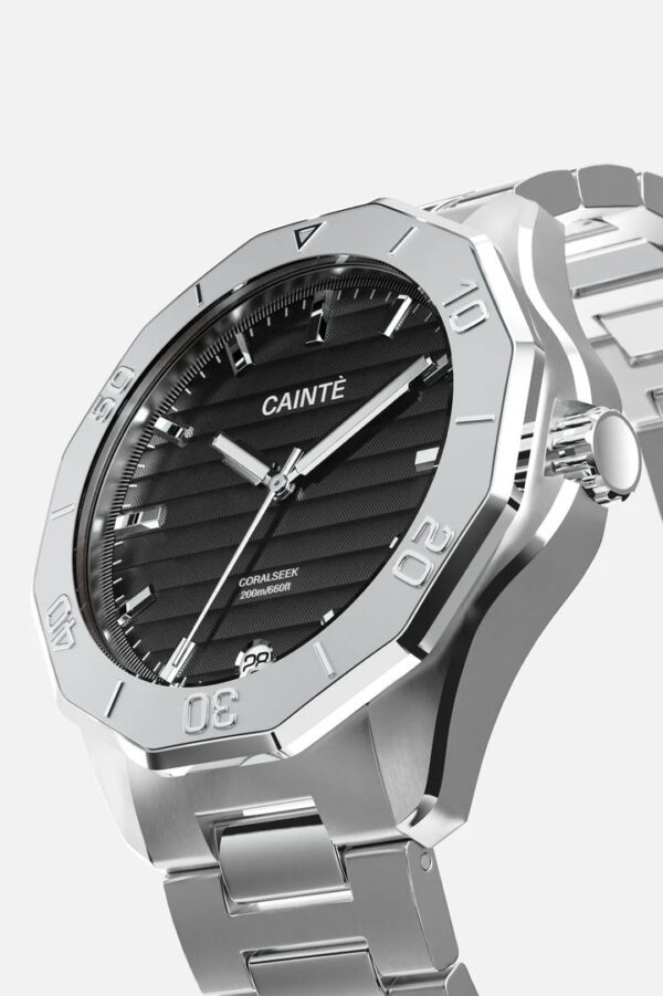 Cainte Carolseek Watch Black Swiss Movement Quartz