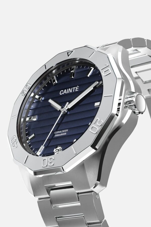 Cainte Coralseek Watch Blue Swiss Movement Quartz